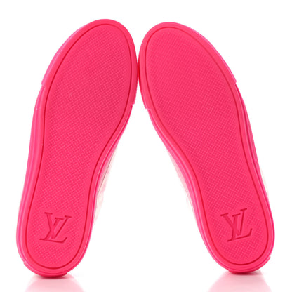 Louis Vuitton Technical Fabric Monogram Stellar Sneakers 38 Rose Pop 5 of 9