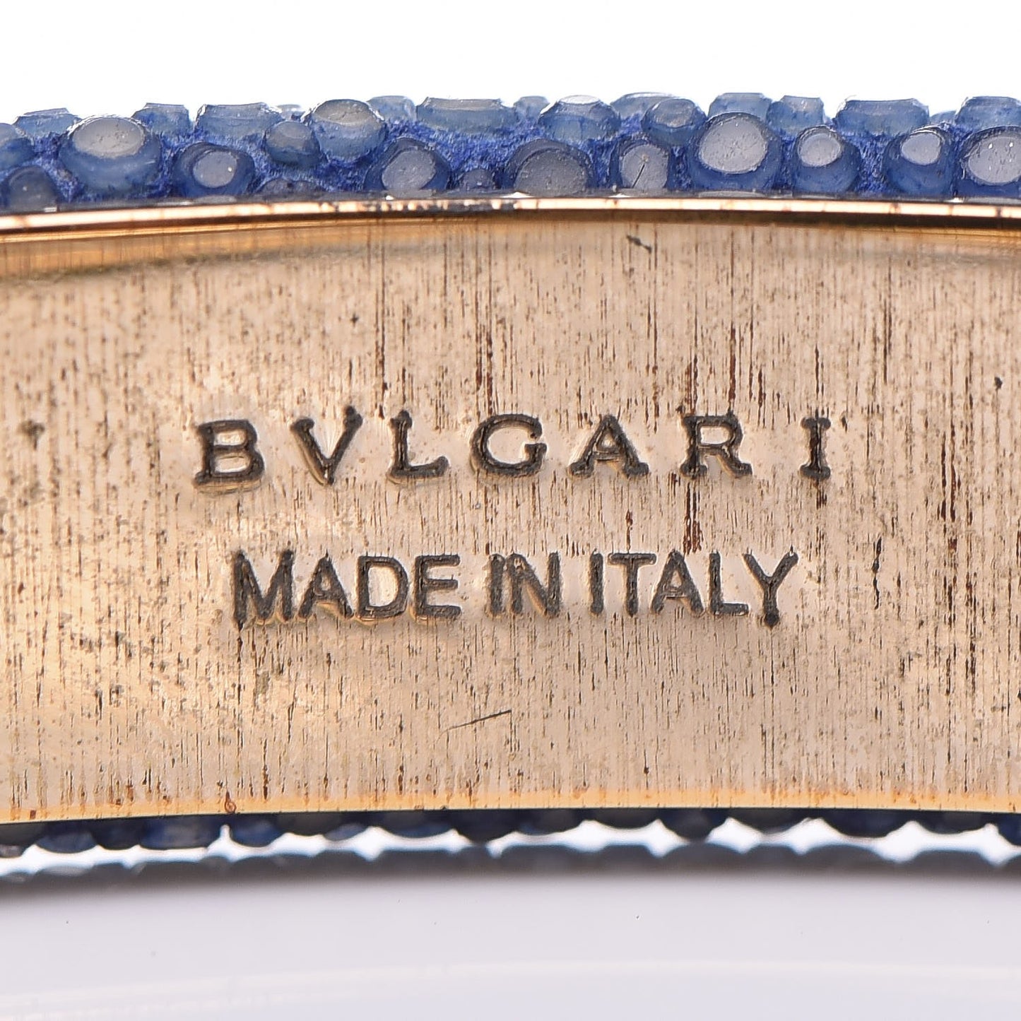 Galuchat Serpenti Forever Bracelet Royal Sapphire