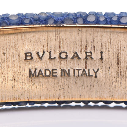 Bulgari Galuchat Serpenti Forever Bracelet Royal Sapphire 3 of 7