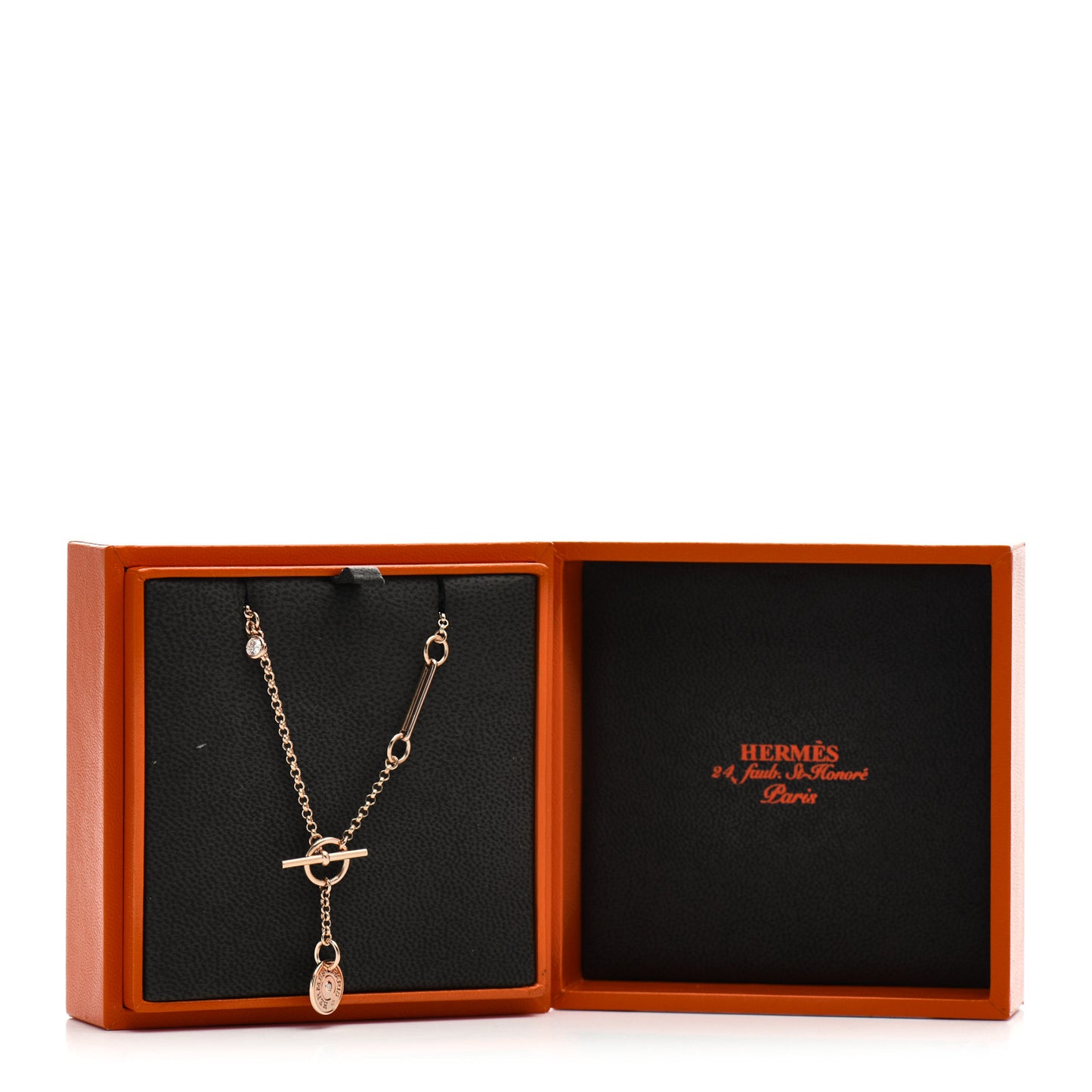 18K Rose Gold Diamond Gambade Bracelet SH