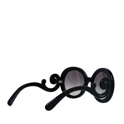 Prada Baroque Sunglasses SPR 27N Black 4 of 7
