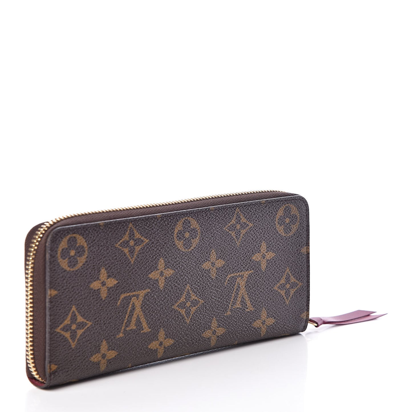 Monogram Clemence Wallet Fuchsia