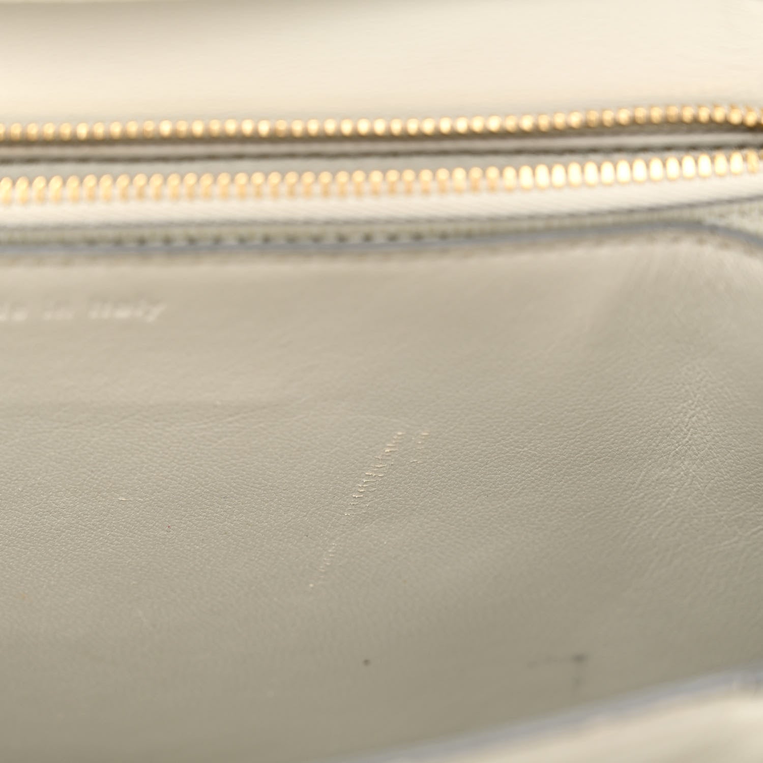 Celine Liege Calfskin Medium Classic Box Flap Bag Pale Grey 8 of 12