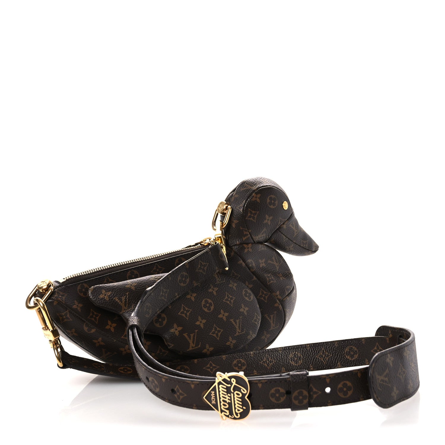 Louis Vuitton X NIGO Monogram Duck Bag 3 of 13