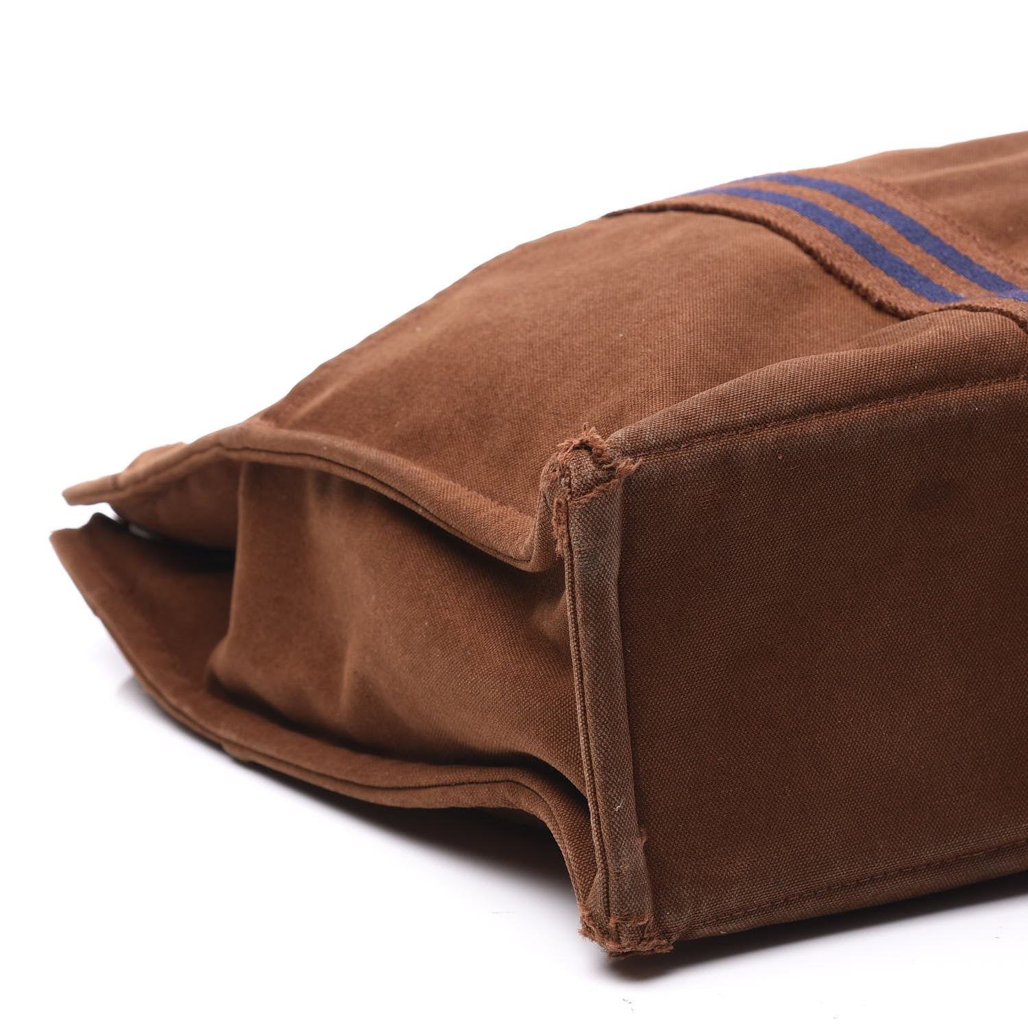 Hermes Canvas Fourre Tout MM Brown 8 of 12