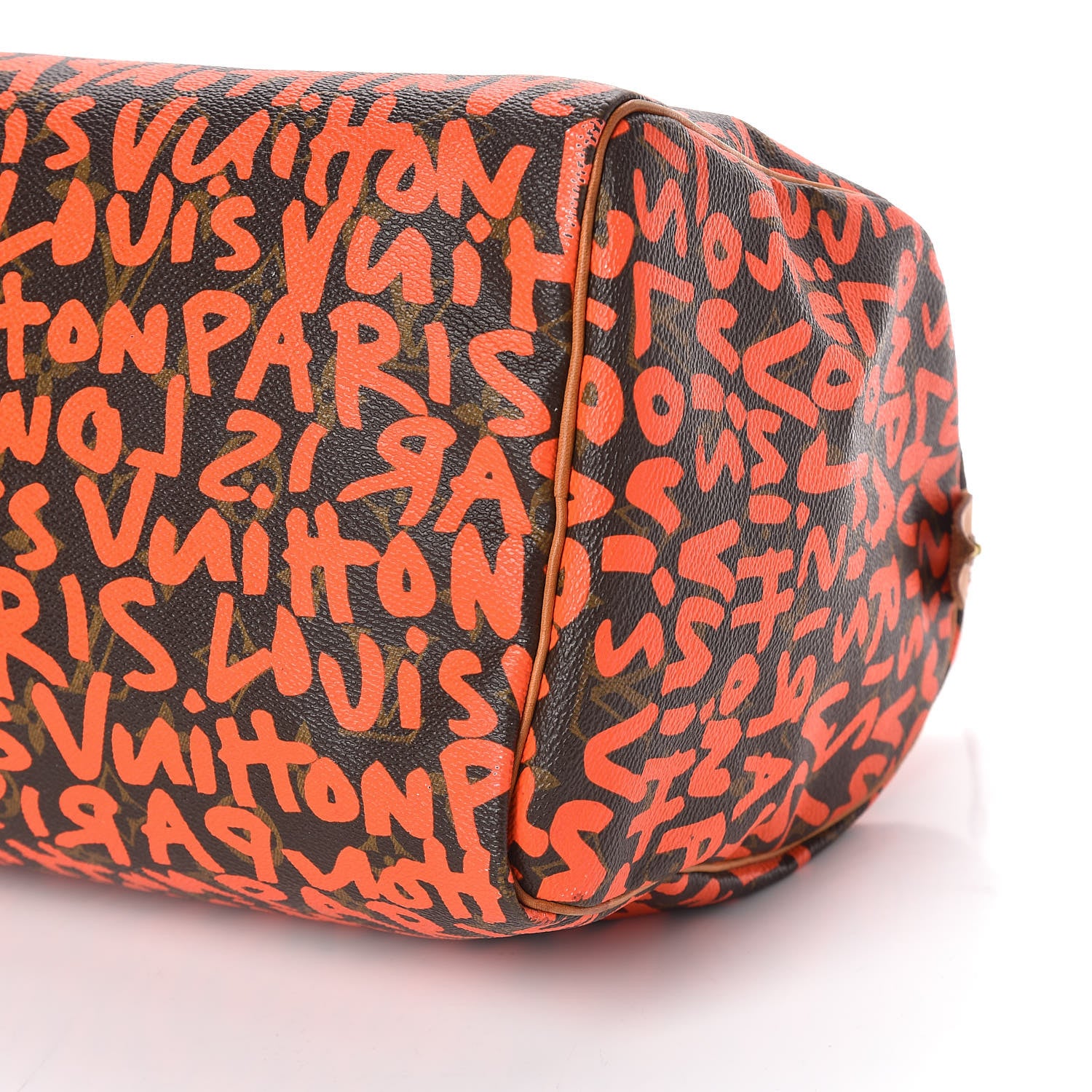 Louis Vuitton Monogram Graffiti Speedy 30 Orange 8 of 13