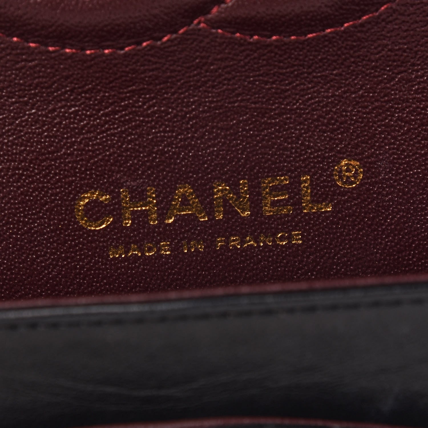 Chanel Lambskin Quilted Medium Double Flap Black 7 of 13