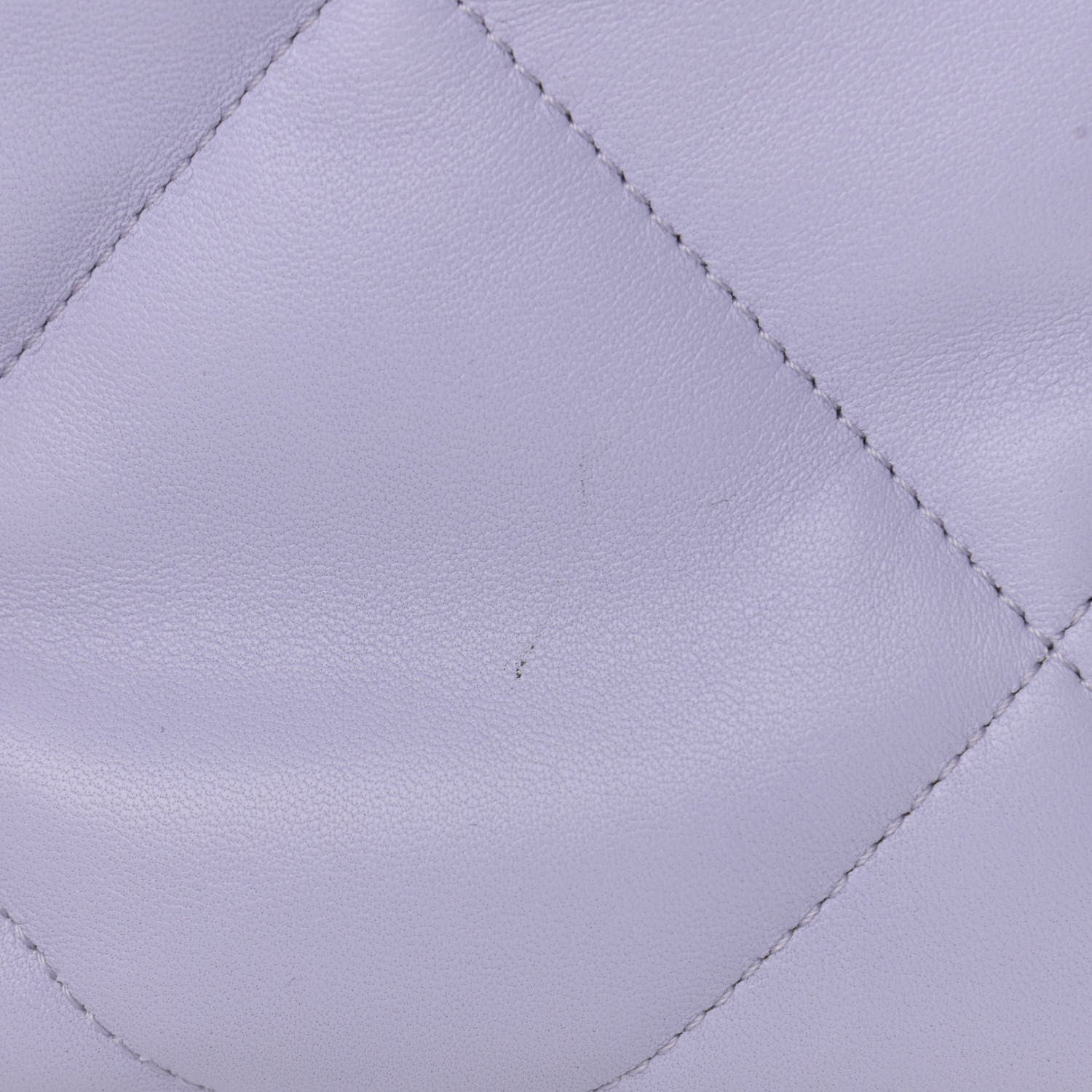 Chanel Lambskin Quilted Medium Chanel 19 Flap Light Purple 11 of 12