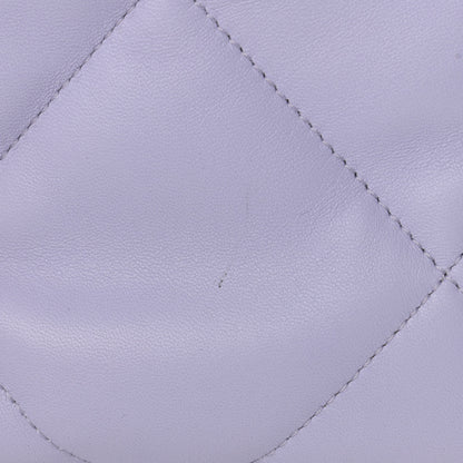 Chanel Lambskin Quilted Medium Chanel 19 Flap Light Purple 11 of 12