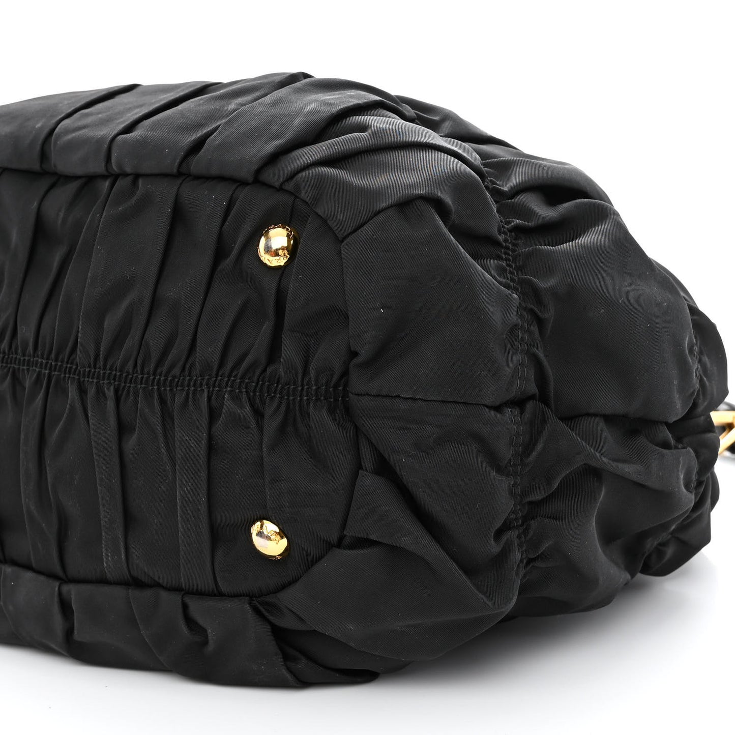 Tessuto Nylon Gaufre Tote Black