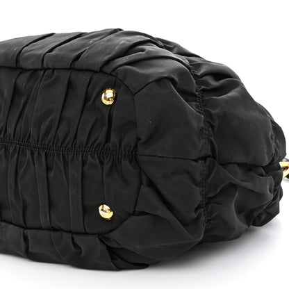 Prada Tessuto Nylon Gaufre Tote Black 7 of 12