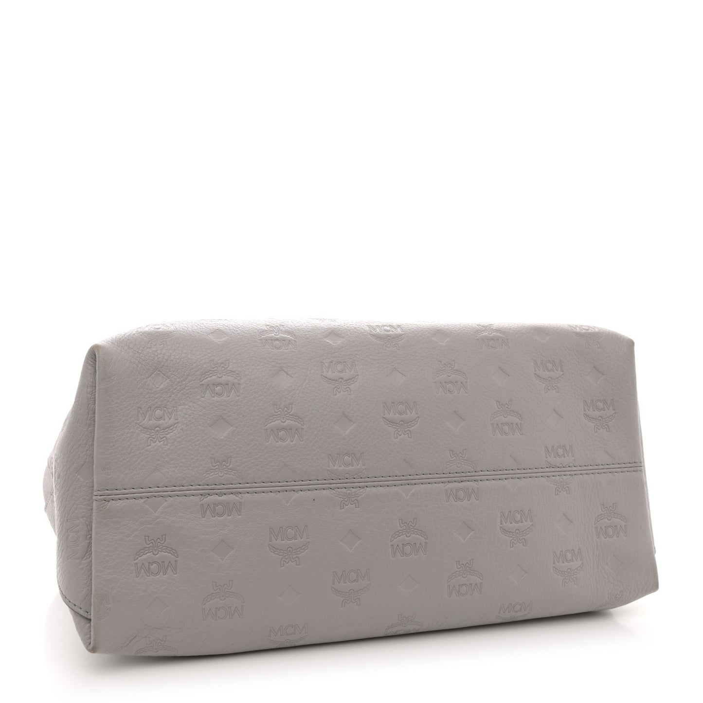 Calfskin Ottomar Monogram Klara Medium Hobo Dove Grey