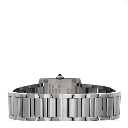 Cartier Stainless Steel 21mm Tank Francaise Quartz Watch Silver 3 of 5