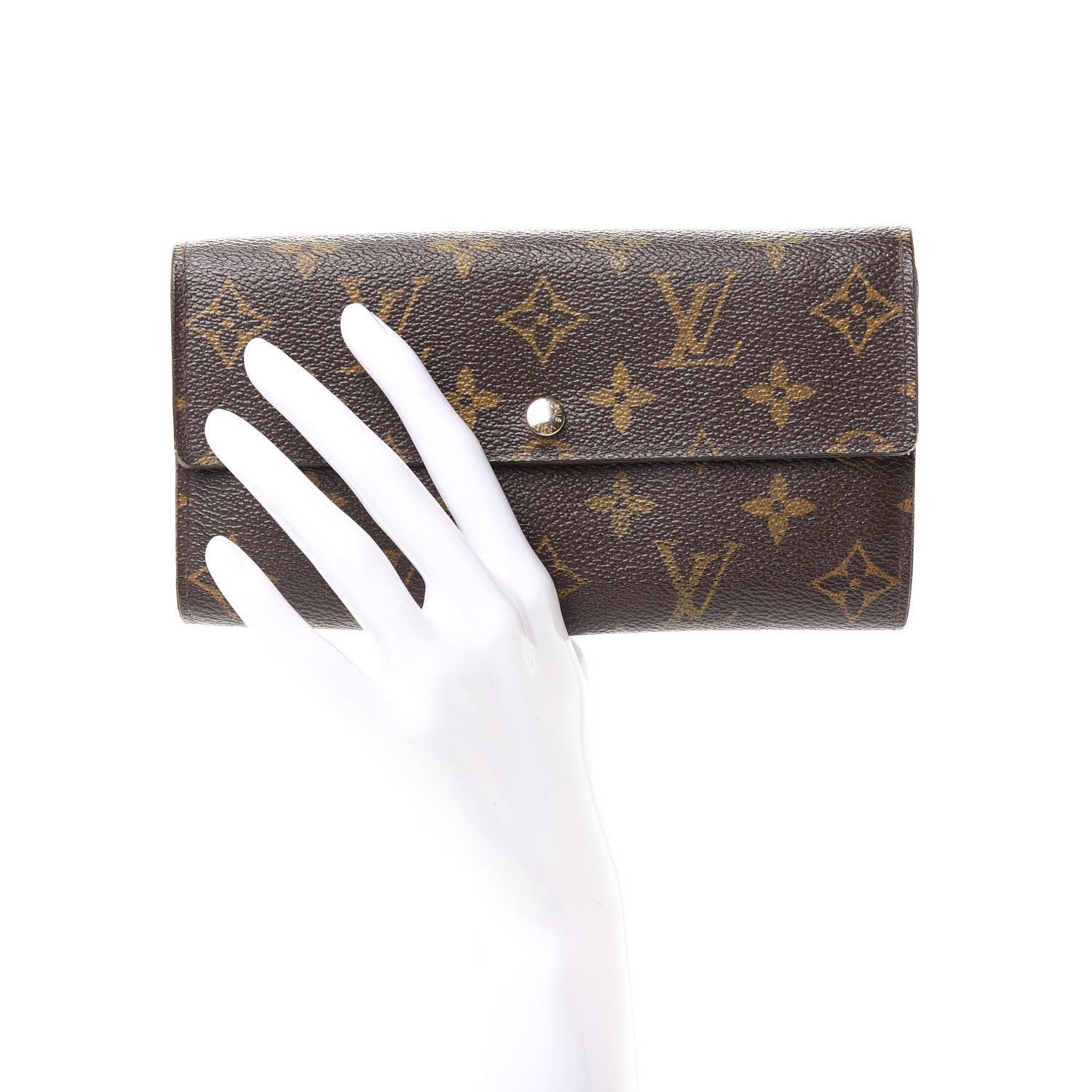 Louis Vuitton Monogram Sarah Wallet 2 of 7