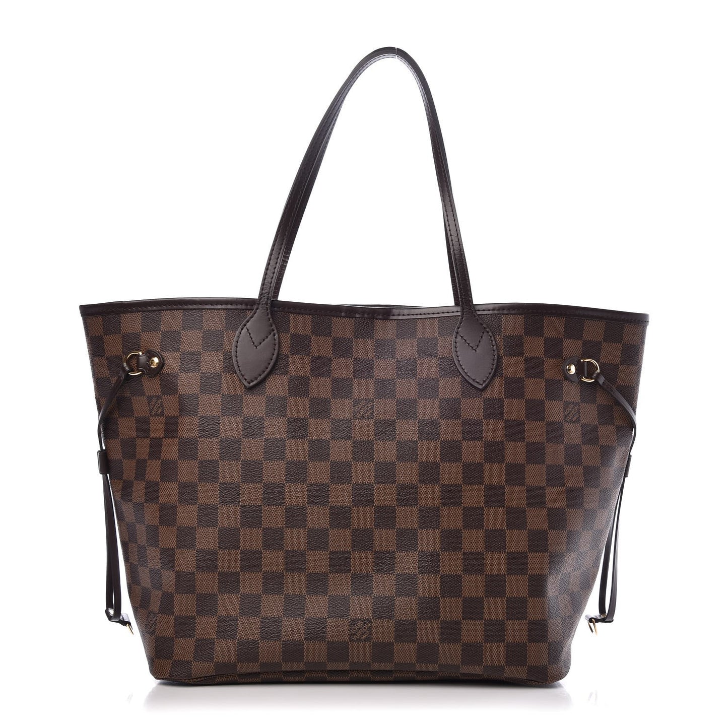 Damier Ebene Neo Neverfull MM Rose Ballerine