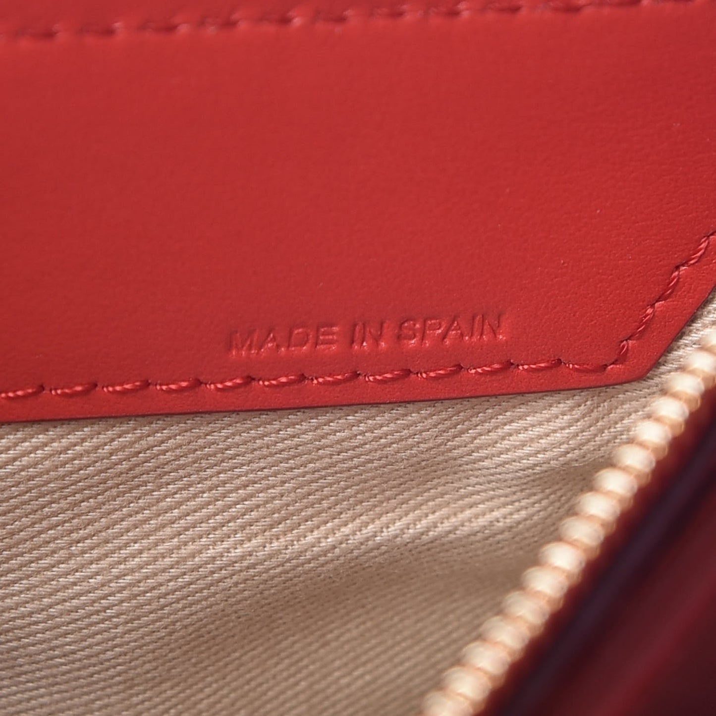 Calfskin Suede Roy Crossbody Bag Plaid Red
