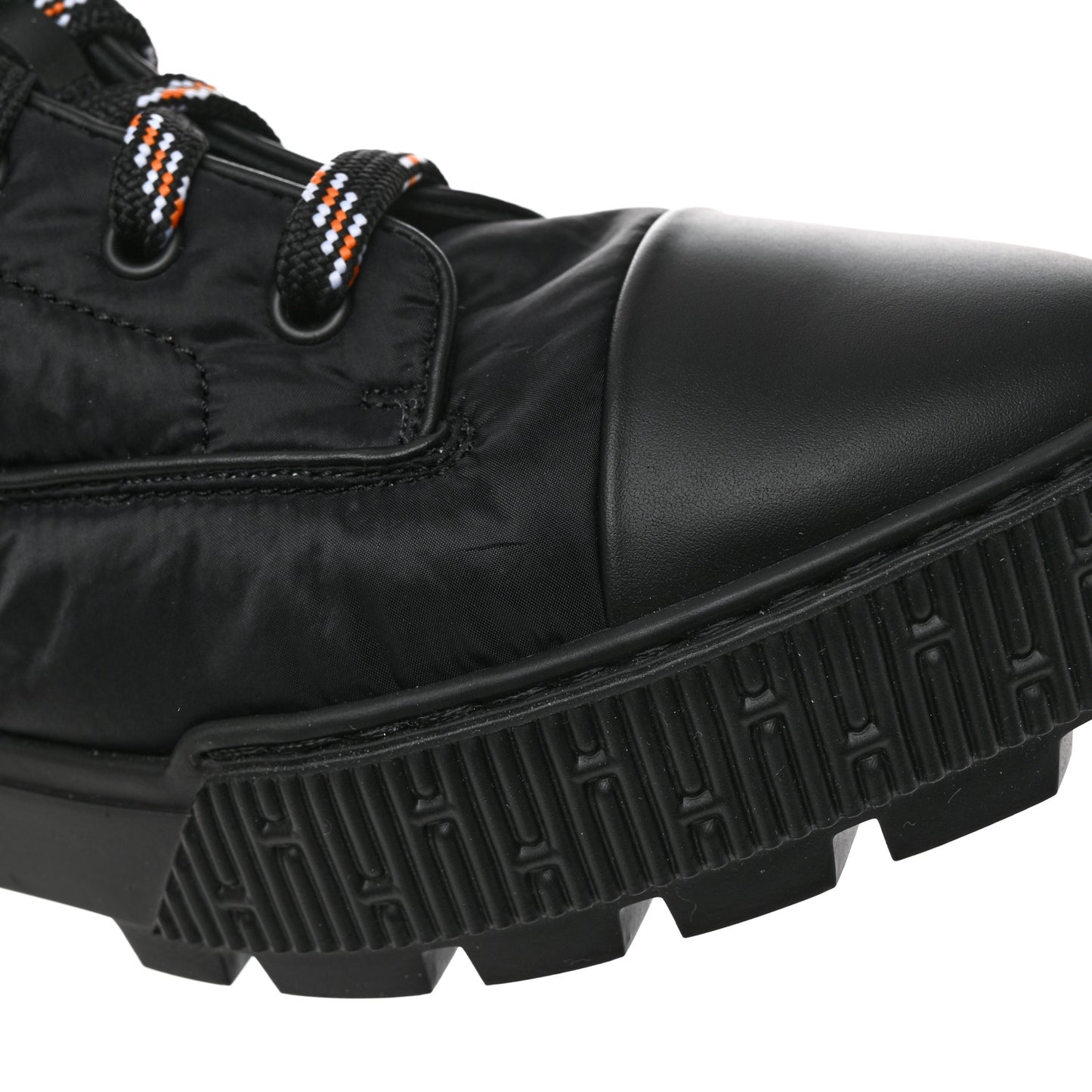 Calfskin Parachute Fresh Ankle Boots 37 Black