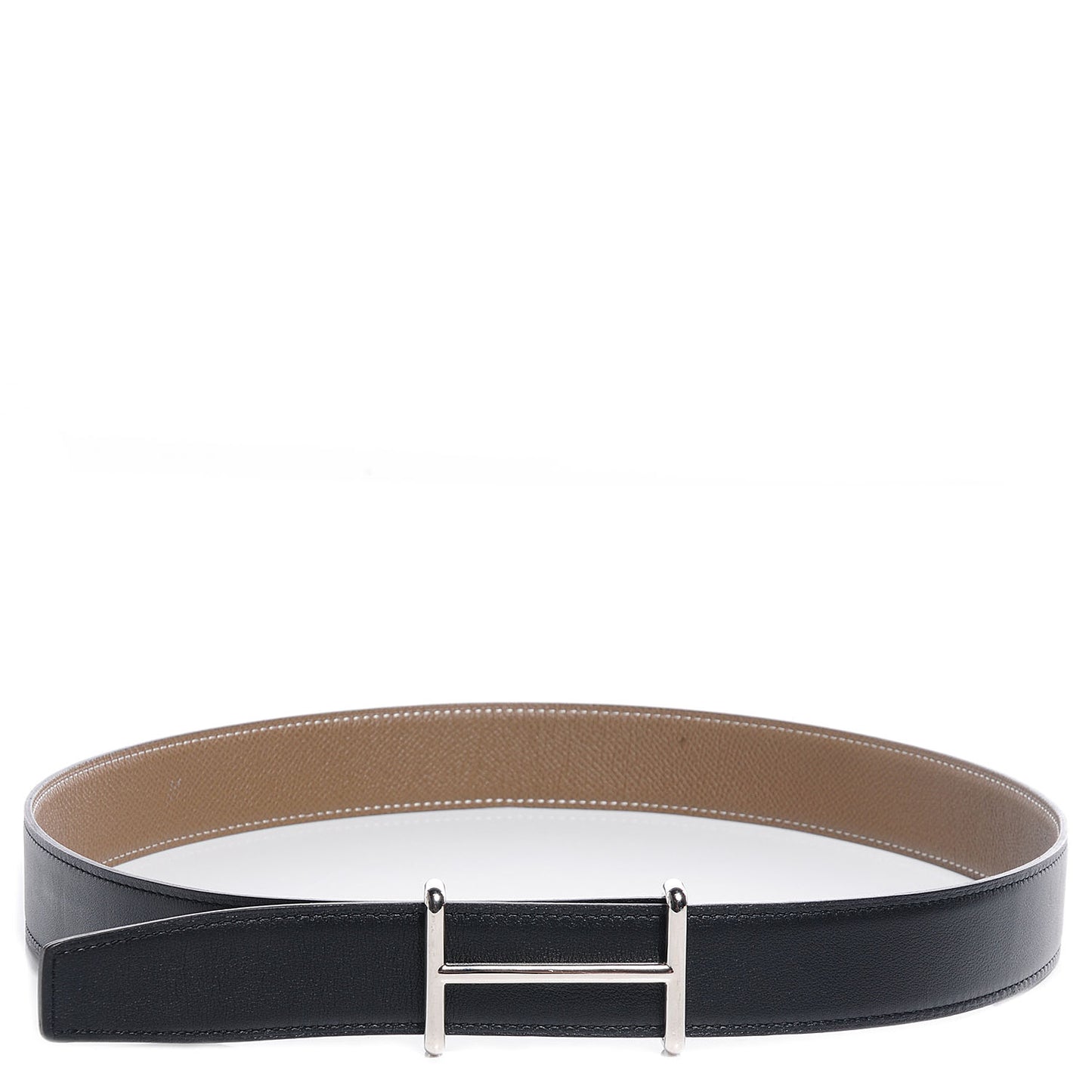 Epsom Swift Reversible 32mm Idem H Belt 85 Etoupe Noir
