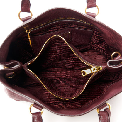 Prada Vitello Daino Tote Granato 5 of 13