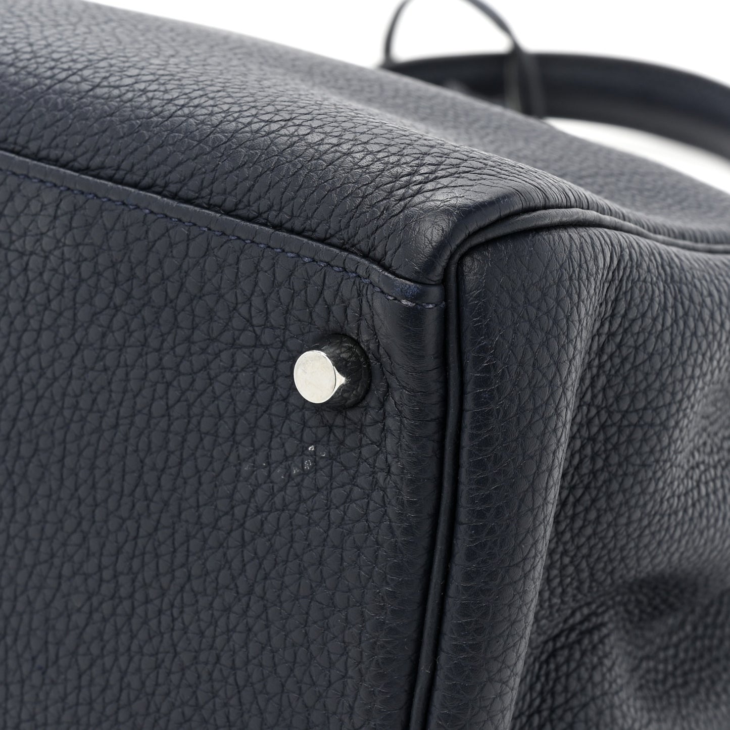 Togo Kelly Retourne 35 Bleu Indigo