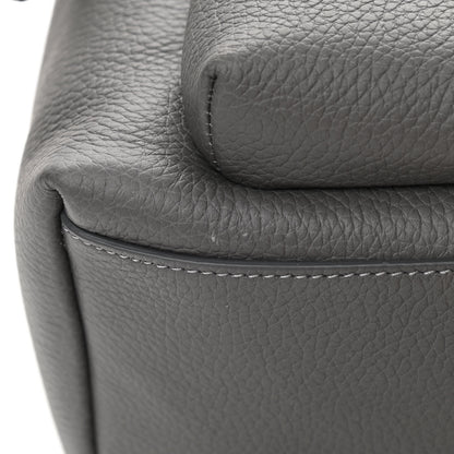Burberry Calfskin Logo Embossed Backpack Black 12 of 15