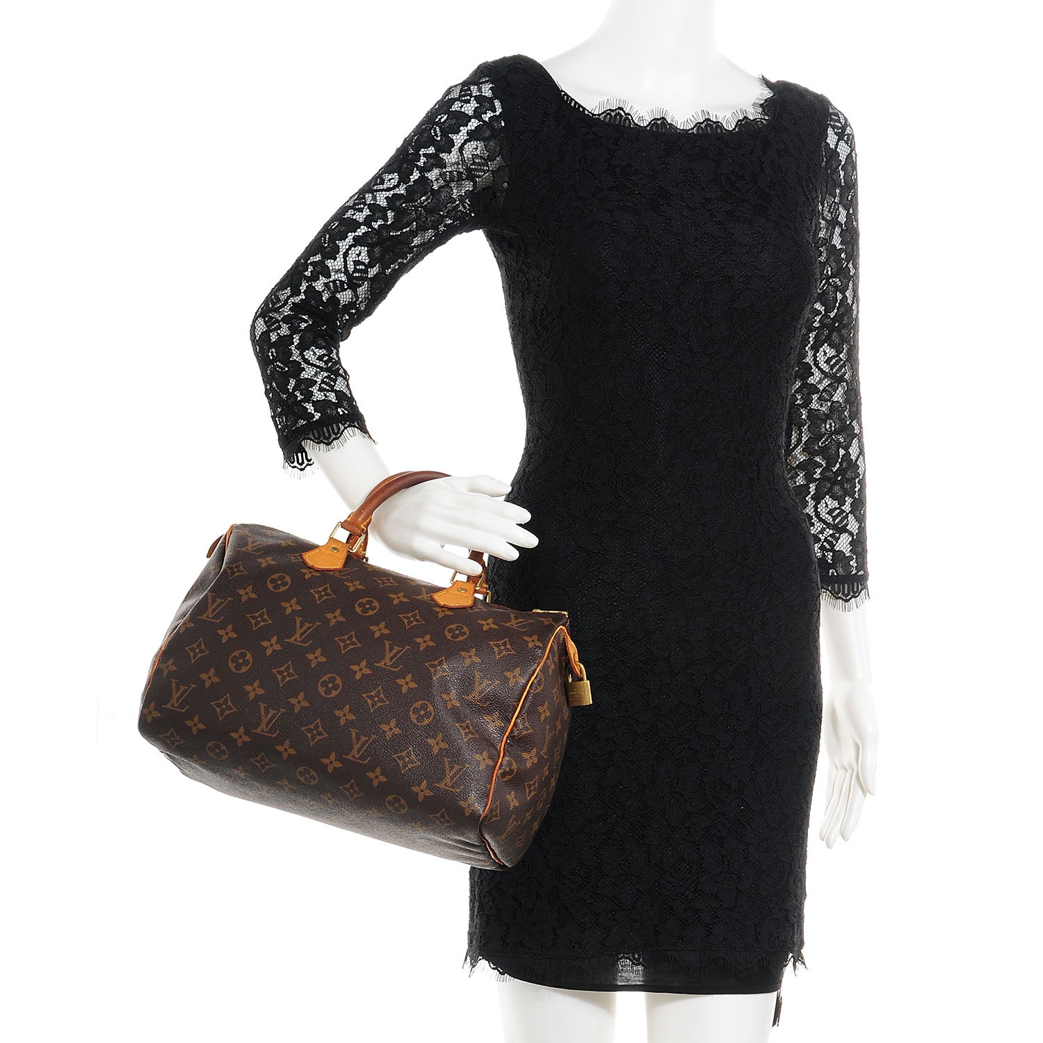 Louis Vuitton Monogram Speedy 30 2 of 8