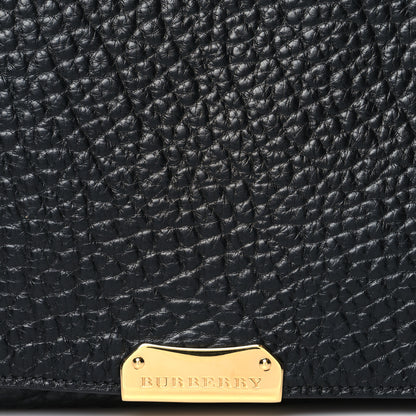 Burberry Signature Grain Medium Mildenhall Crossbody Bag Black 9 of 13