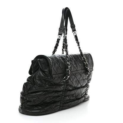 Chanel Lambskin Quilted Sharpei Flap Black 3 of 12