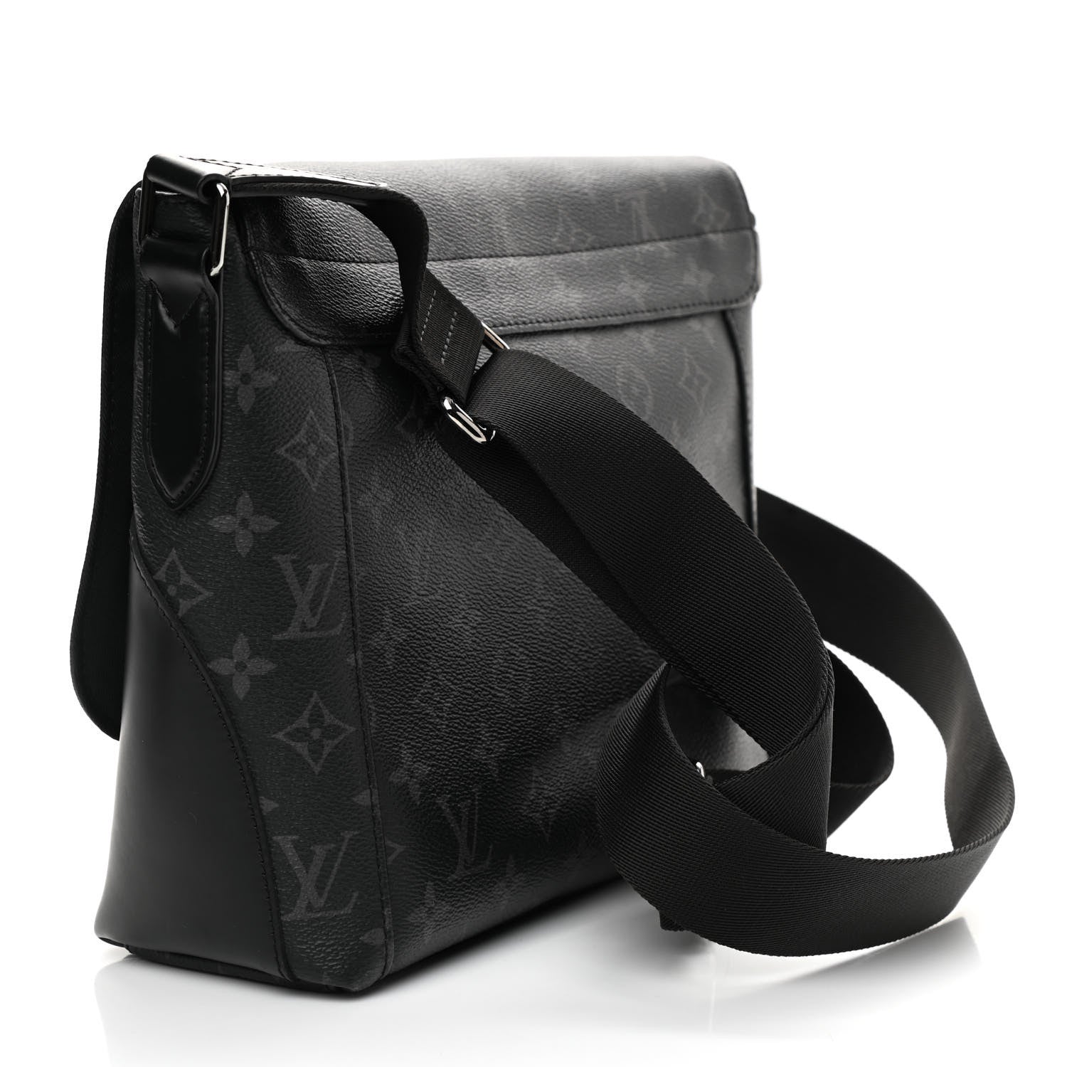 Louis Vuitton Monogram Eclipse Explorer PM Black 3 of 9