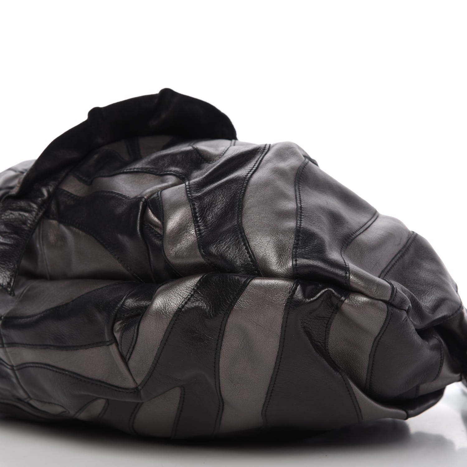 Prada Vitellino Mordo Hobo Grafite 7 of 11