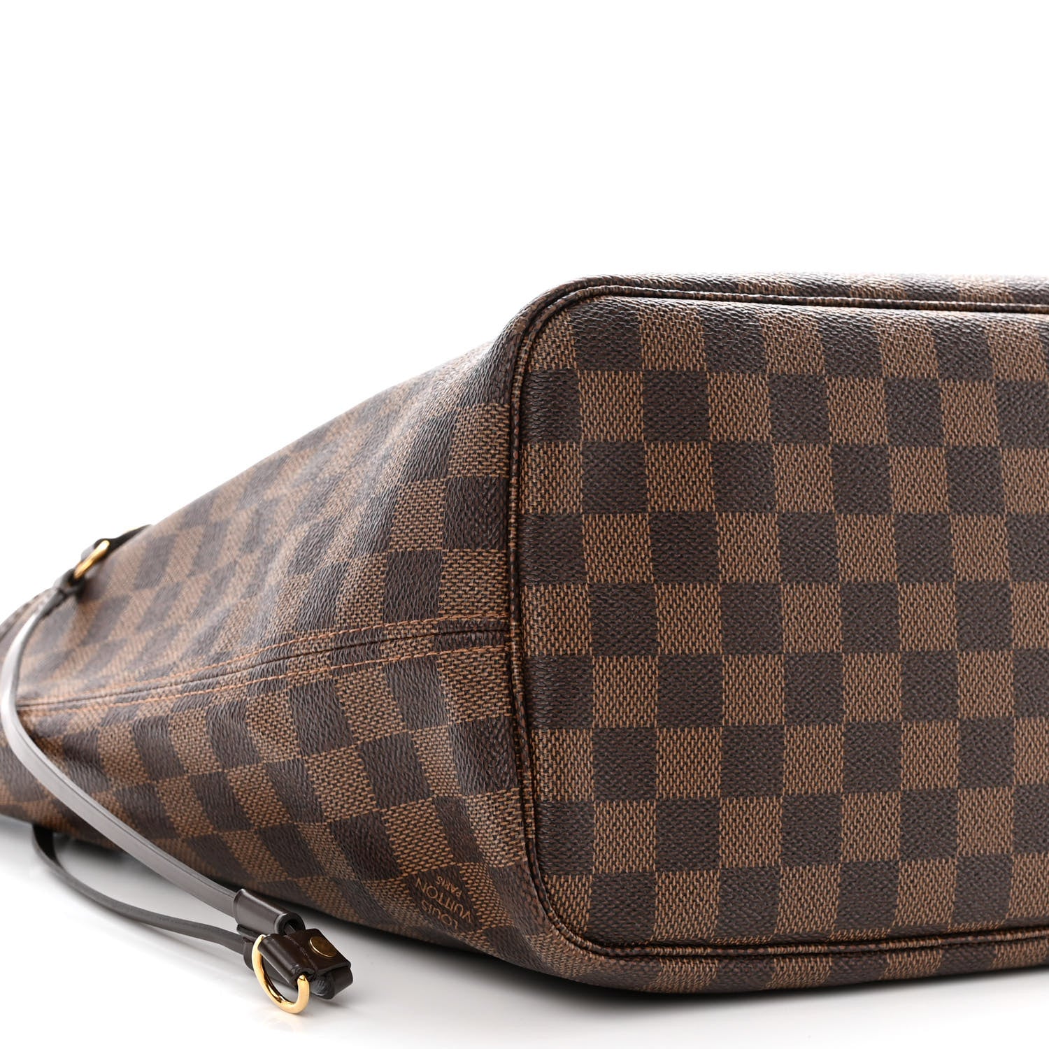 Louis Vuitton Damier Ebene Neo Neverfull MM Rose Ballerine 12 of 15