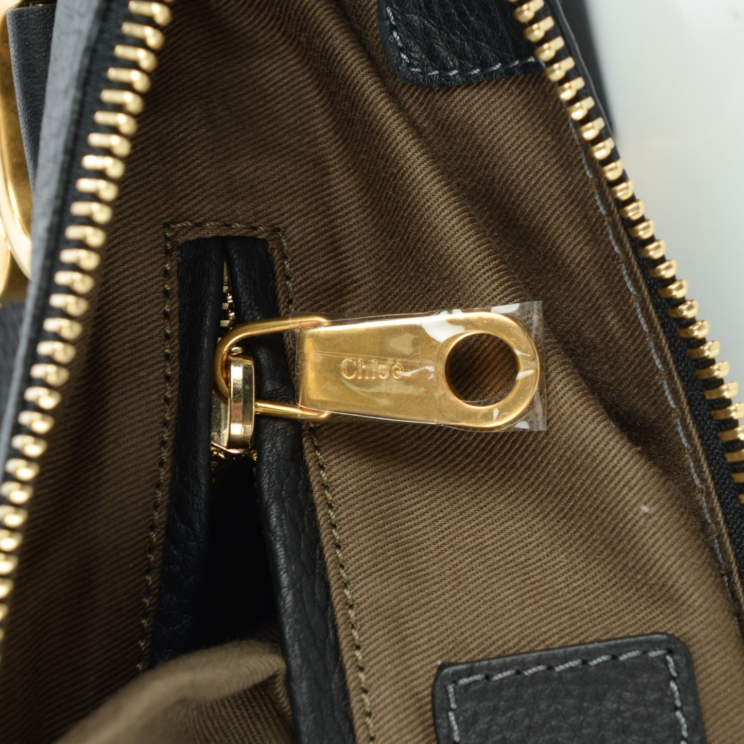 Calfskin Medium Marcie Satchel Black