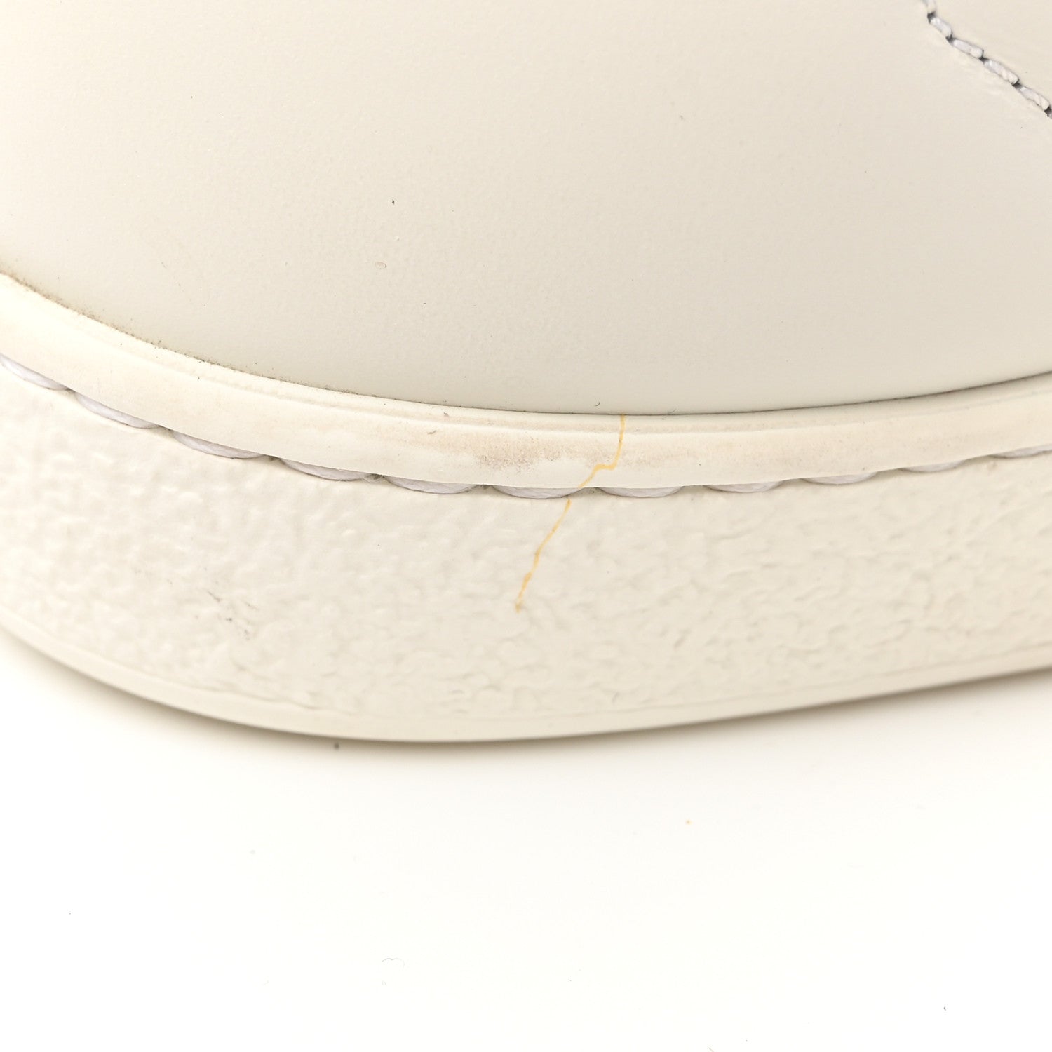 Gucci Calfskin Web Pearl Studded Womens Ace Sneakers 35 White 12 of 15