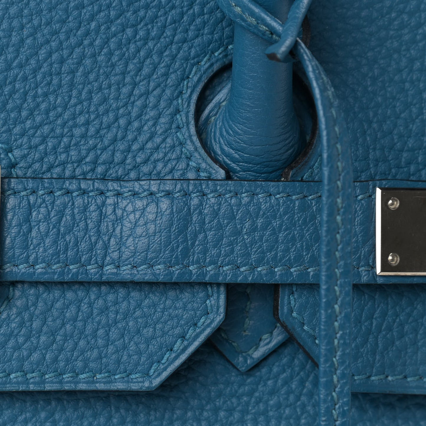 Togo Birkin 35 Bleu Izmir