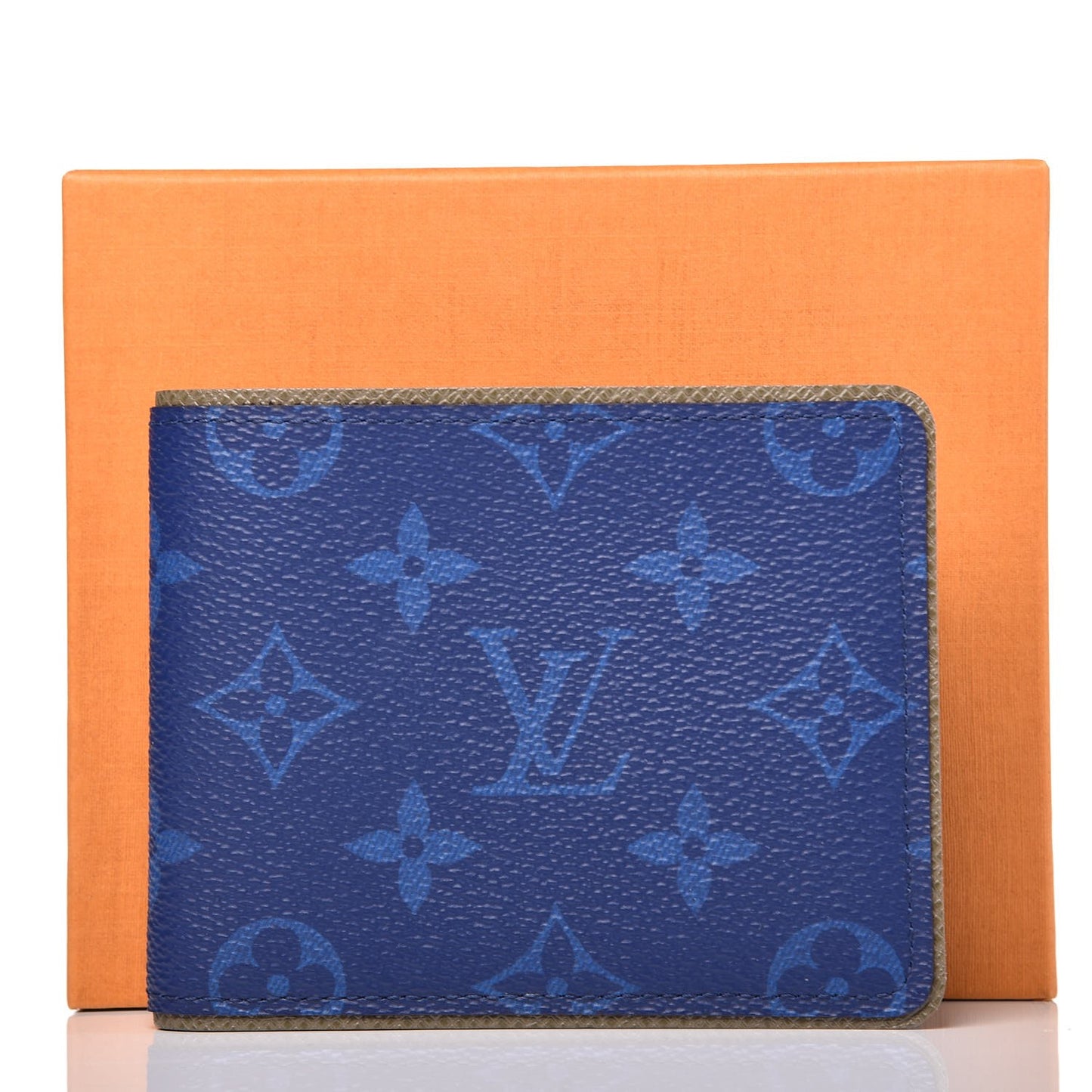Monogram Outdoor Slender Wallet Pacific Blue