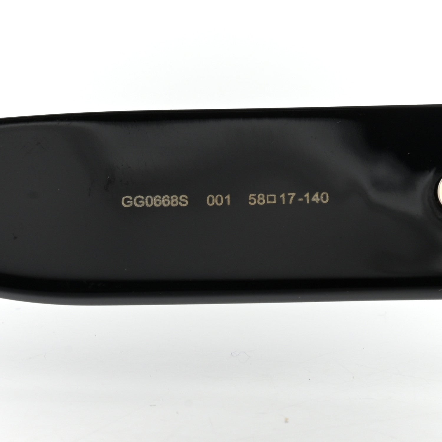 Gucci Acetate Aviator Sunglasses GG0668S Black 6 of 10