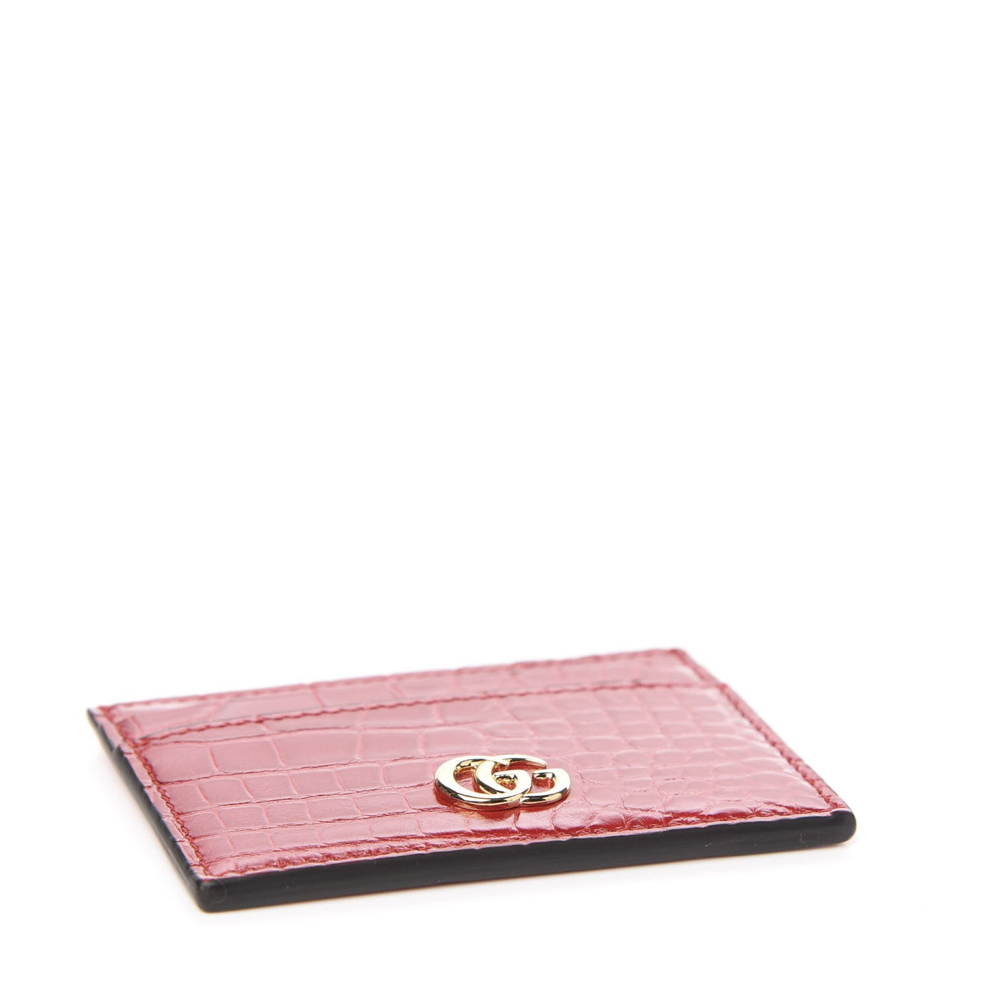 Alligator GG Marmont Card Holder Red