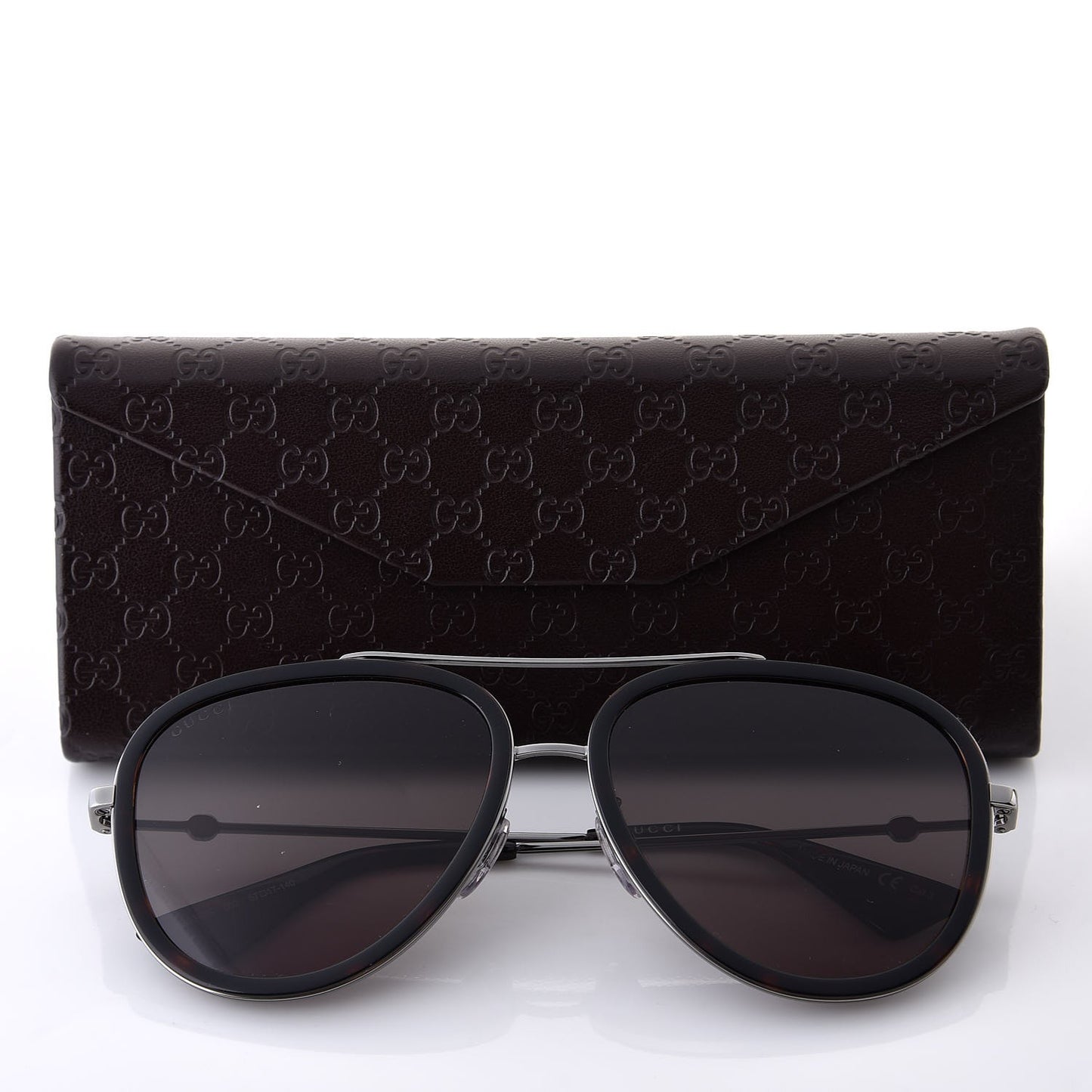 Aviator Sunglasses GG0062S Tortoise