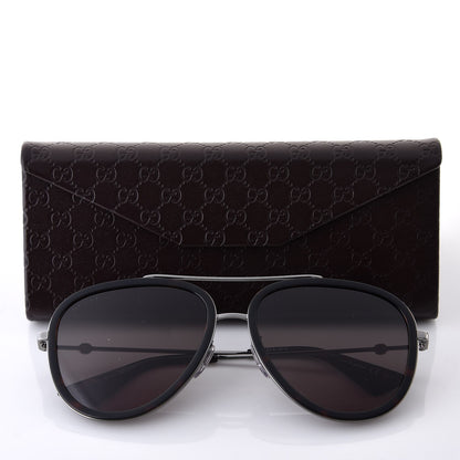 Gucci Aviator Sunglasses GG0062S Tortoise 16 of 16