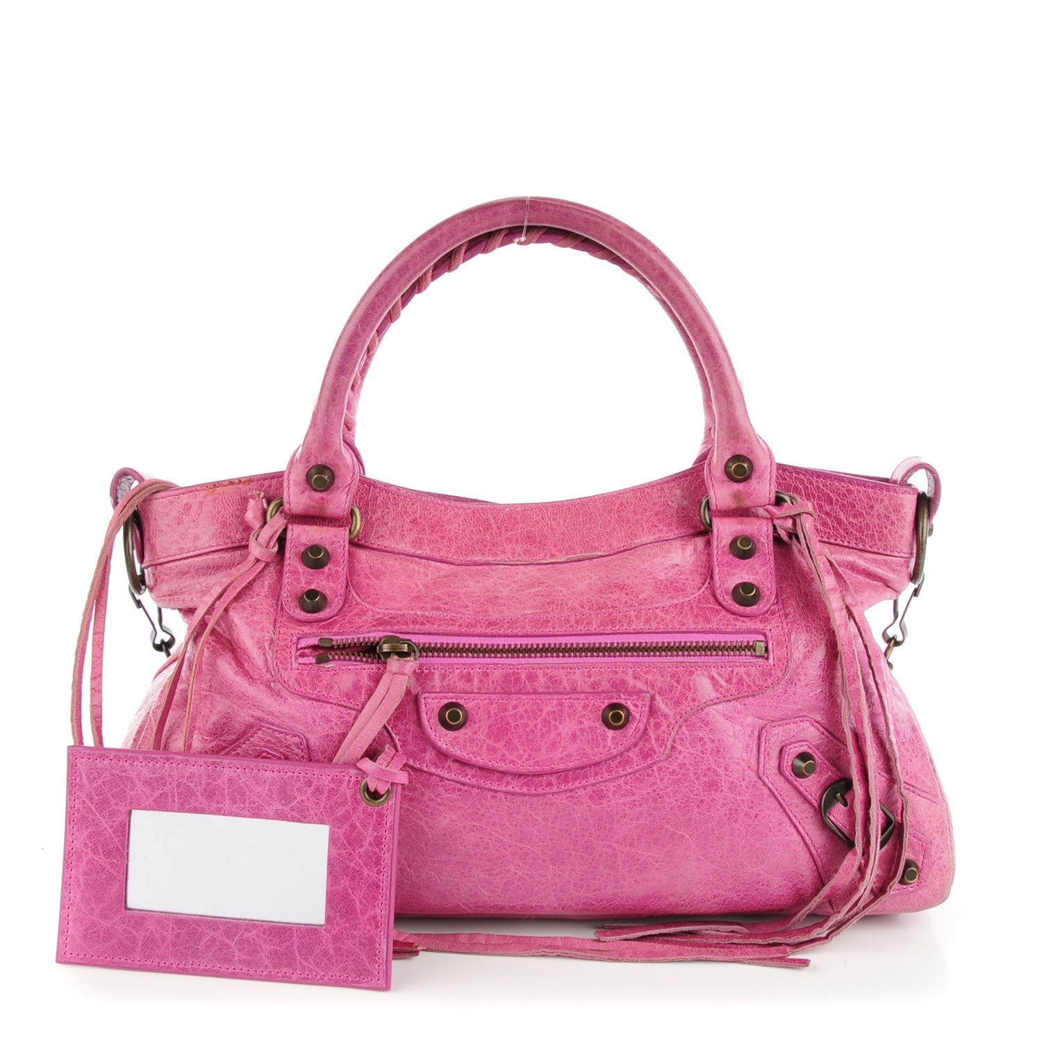 Balenciaga Agneau Classic Hardware First Magenta 1 of 10