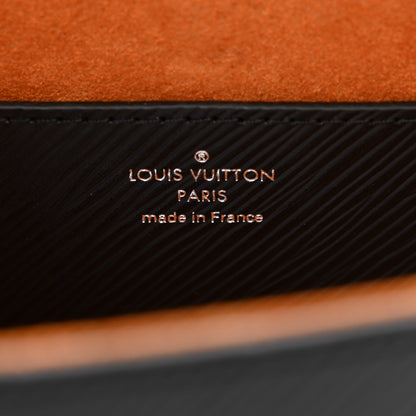 Louis Vuitton Epi Twist Braided Strap Shoulder Bag MM Black 7 of 12