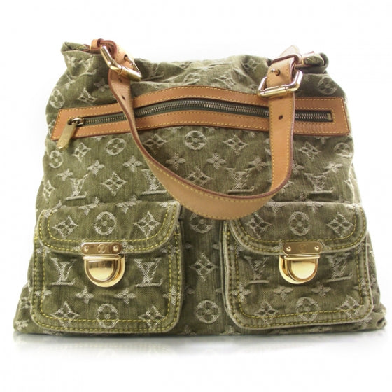 Louis Vuitton Denim Baggy GM Lichen 1 of 10