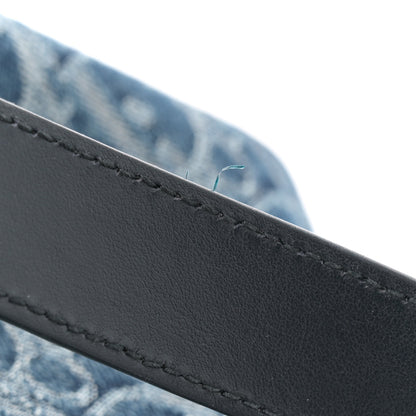 Christian Dior Denim Jacquard Oblique Medium Toujours Blue 12 of 13