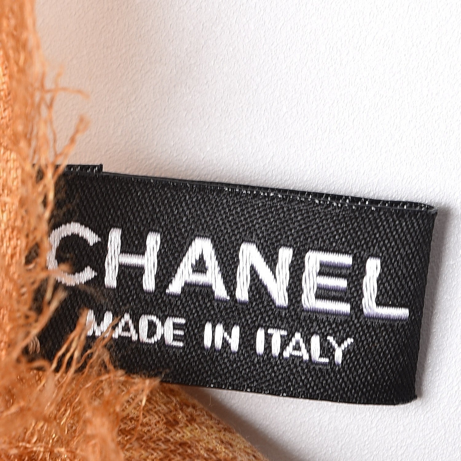 Chanel Cashmere Mosaic CC Logo Scarf 5 of 7