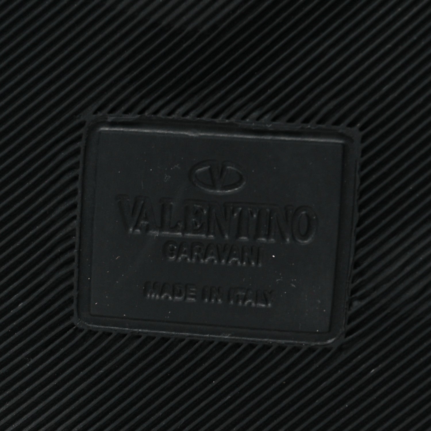 Valentino Garavani Rubber Rockstud Slide Sandals 37 Black 6 of 7
