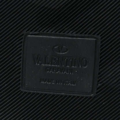 Valentino Garavani Rubber Rockstud Slide Sandals 37 Black 6 of 7