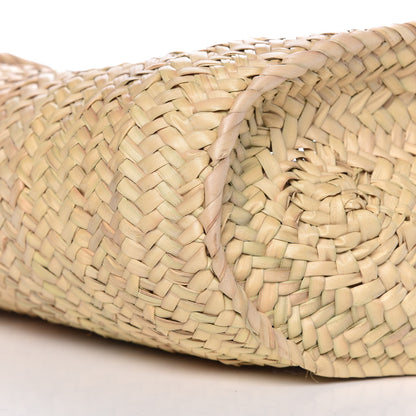 Loewe Raffia Basket Tote Bag Natural Tan 9 of 11