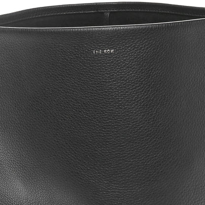 The Row Grained Calfskin Medium N/S Park Tote Black 7 of 9