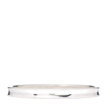 Tiffany Sterling Silver Narrow 1837 Bangle Bracelet 3 of 4