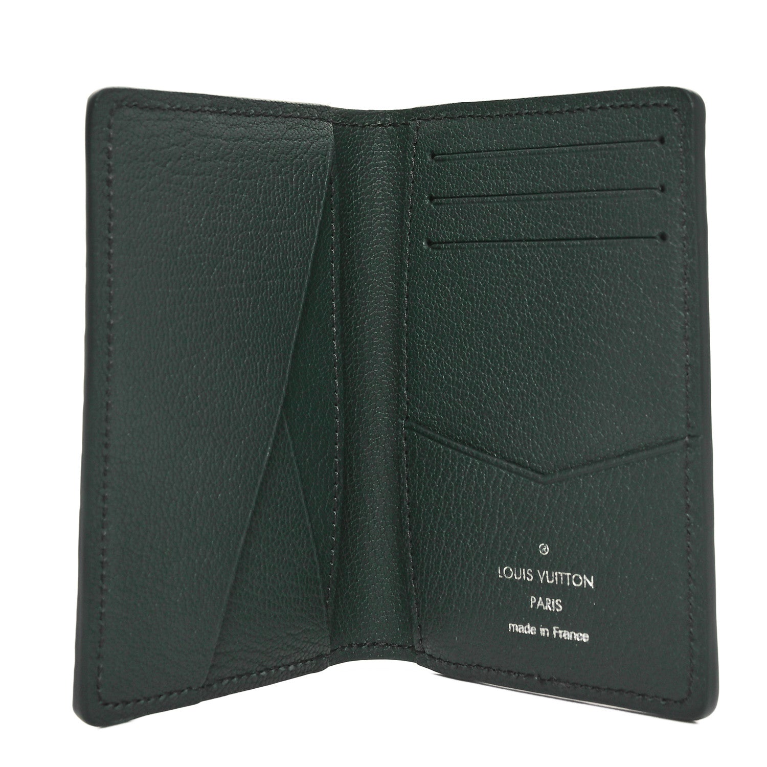 Louis Vuitton Crocodile Pocket Organizer Forest Green 4 of 7